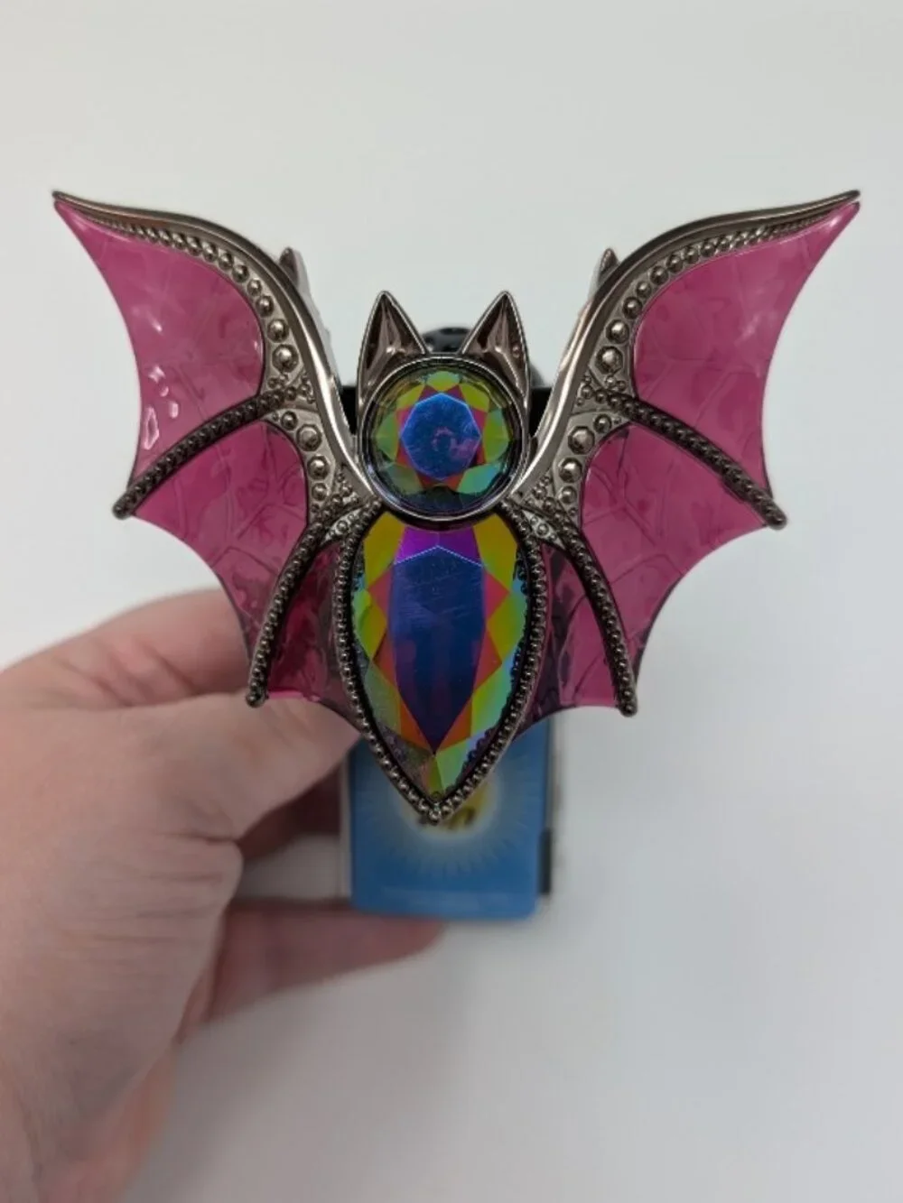 Bath & Body Works Halloween Pink Jewel Bat Wallflowers Plug – Light Up – NWT